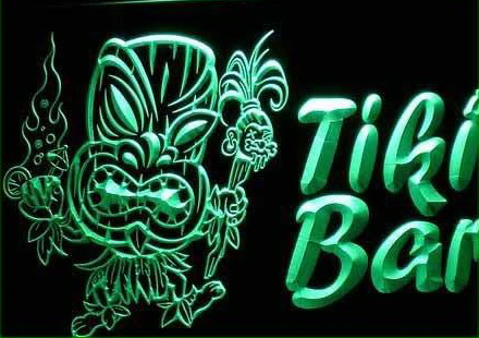 Tiki Bar Pub Mask Beer